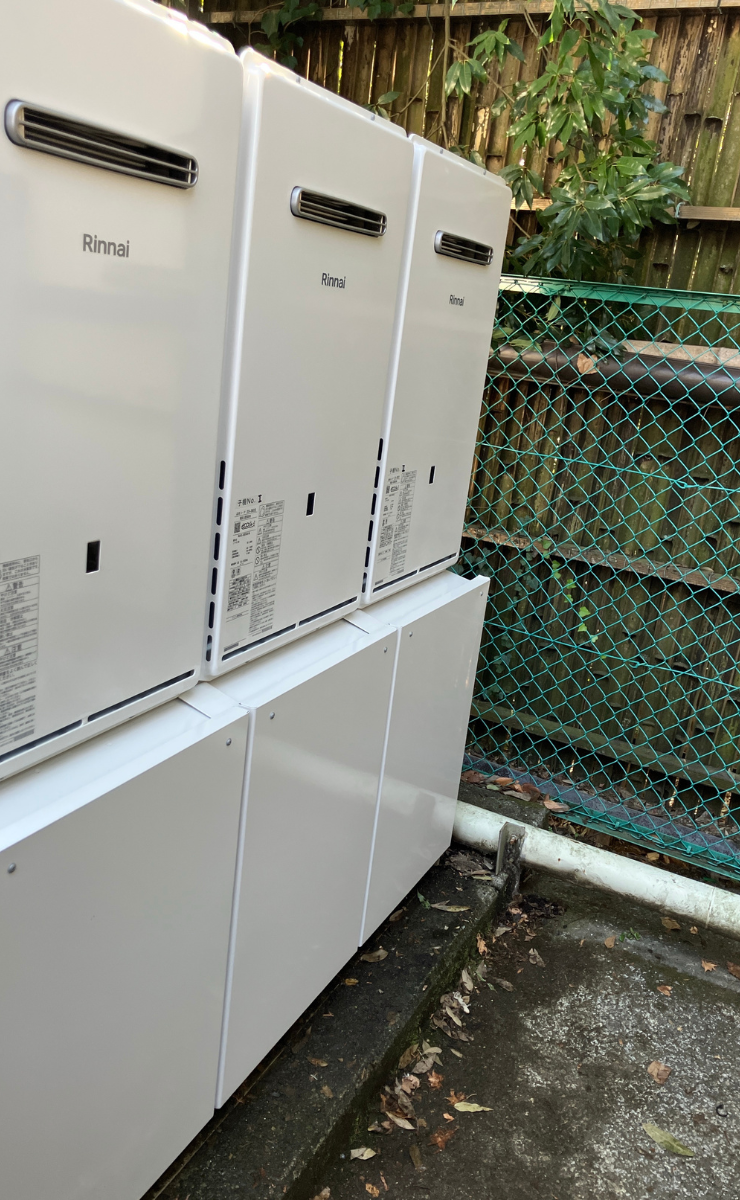 業務用給湯器交換｜リンナイ｜箱根町 旅館施設