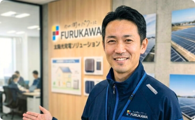 古川社員Aさん 角丸