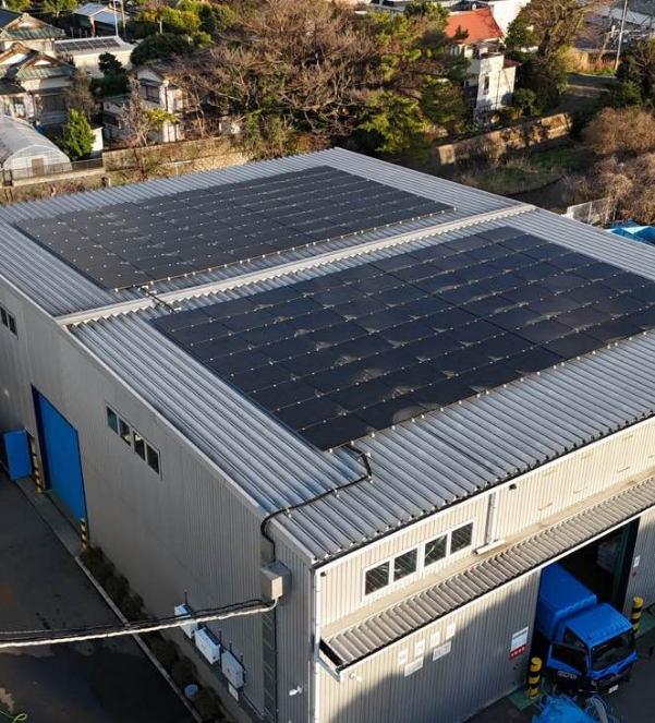【補助金活用】事業者用太陽光発電システム｜小田原市｜相模洋洗株式会社 様