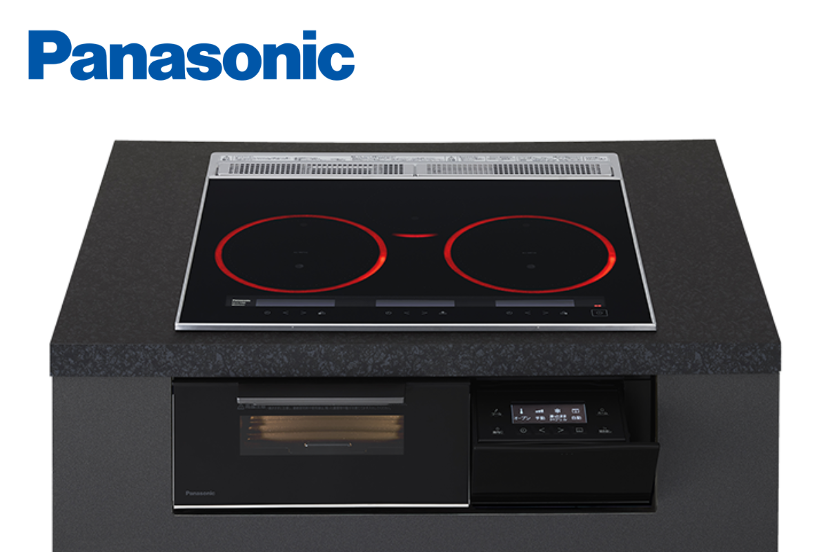 パナソニック｜IHクッキングヒーター｜Aシリーズ｜60㎝｜ジェットブラック｜KZ-A1V6K　