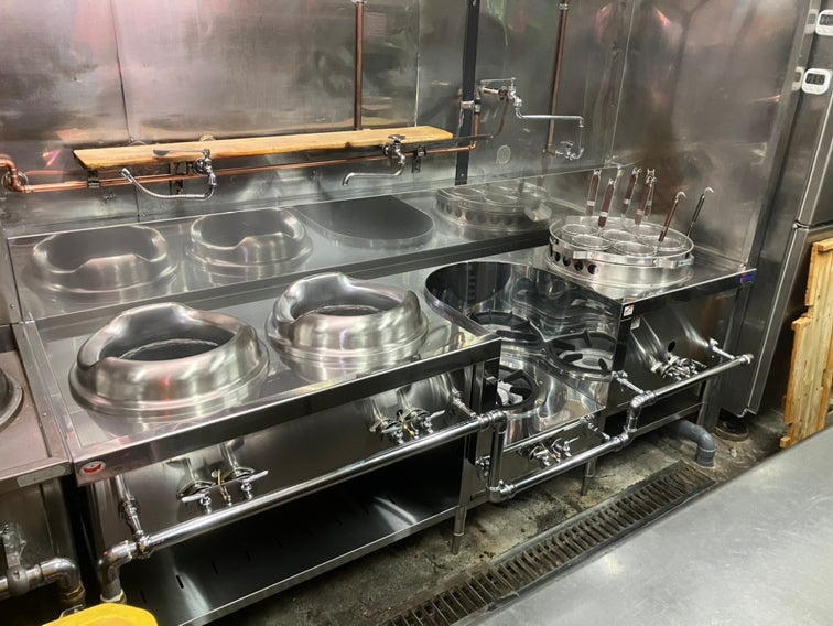 業務用中華レンジ交換｜マルゼン｜平塚市 中華料理屋