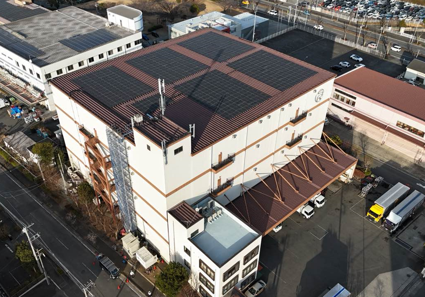 事業者用太陽光発電システム｜神静流通センター株式会社様｜小田原市