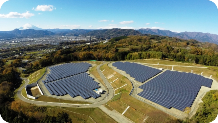 (株)古川 大井町太陽光発電所(きらめきの丘おおい)