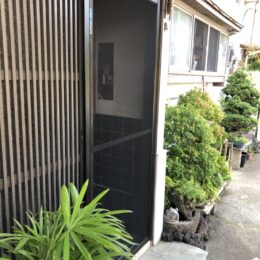 玄関網戸取付けリフォーム｜小田原市 O様邸