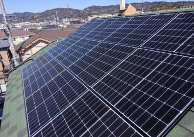 小田原市太陽光発電システム3kw増設施工前